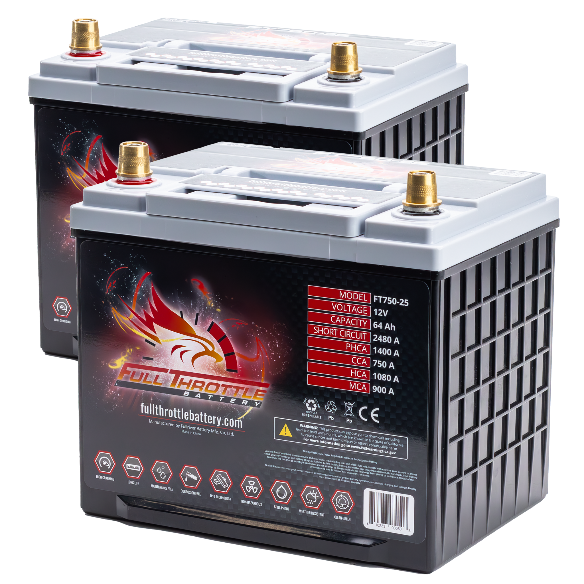 2 Full River Group 25 Batteries ($329.39 each)