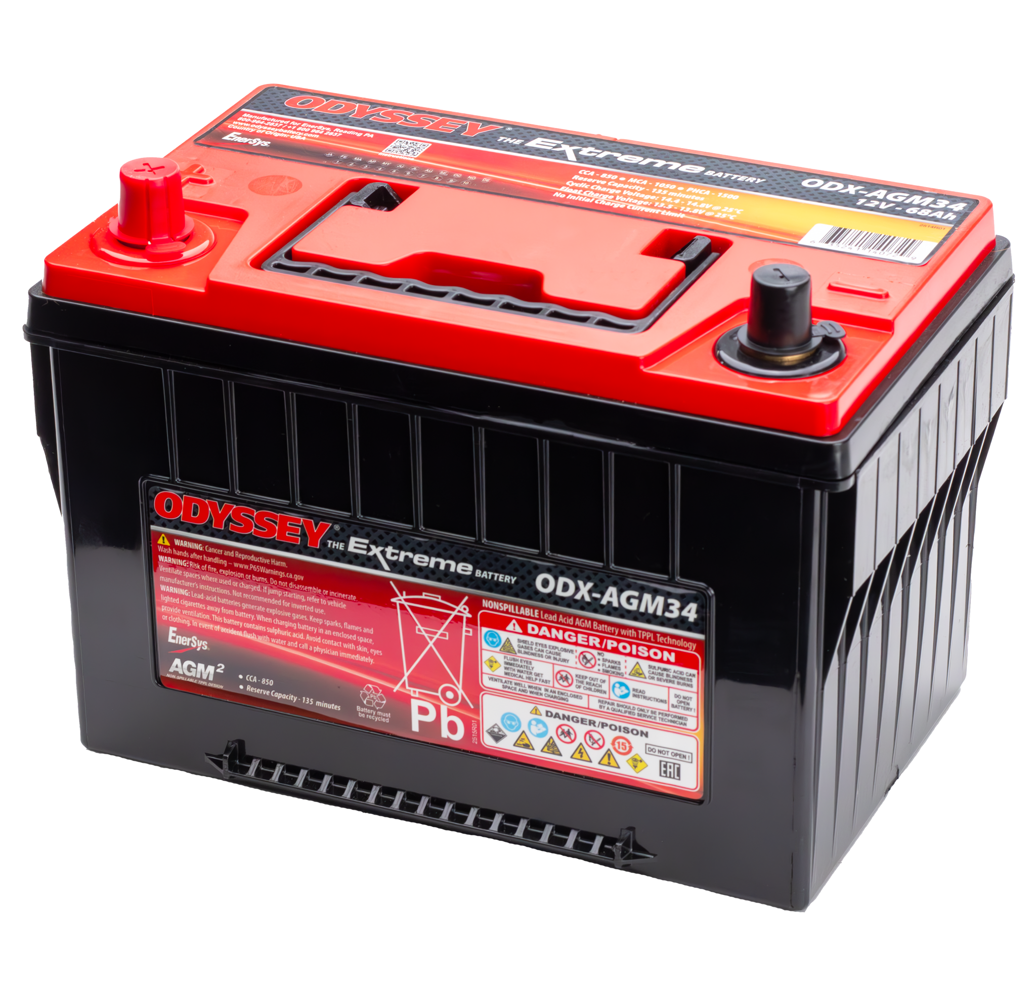 Odyssey Extreme Series Group 34  Battery