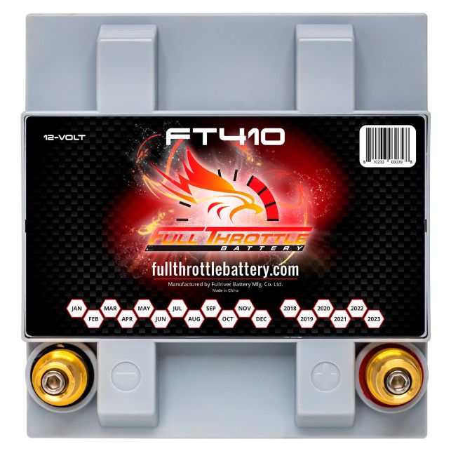 Fullriver Full Throttle Series FT410 Battery: Polaris RZR